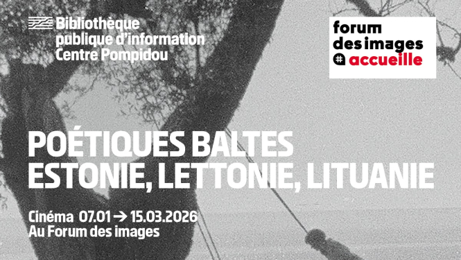 Melnbalta bilde, Latvijas, Lietuvas un Igaunijas poētiskā dokumentālā kino retrospektīvas afiša
