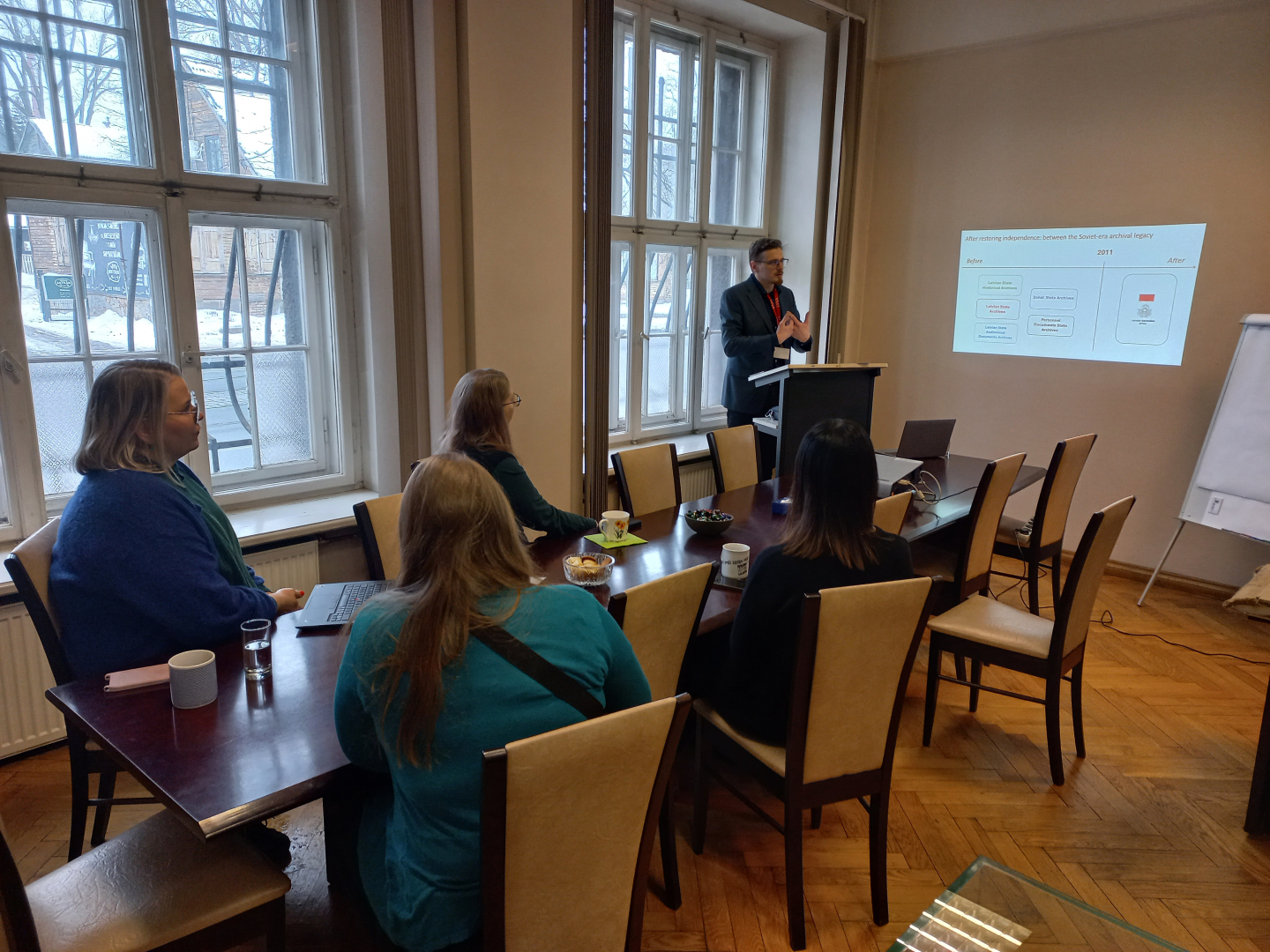 Krāsaina bilde, ArchXAI Somijas partneri viesojas Rīgā