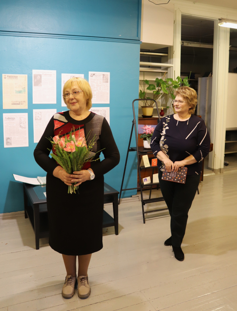 Krāsaina bilde, Jēkabpils ZVA izstādes “Sieviete vēsturē un Jēkabpils zonālā valsts arhīva dokumentos” atklāšanas pasākums