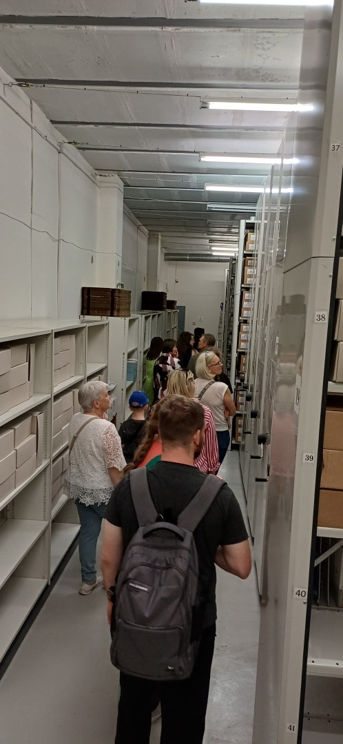 Krāsaina bilde, muzeja nakts Zemgales reģionālā arhīvā