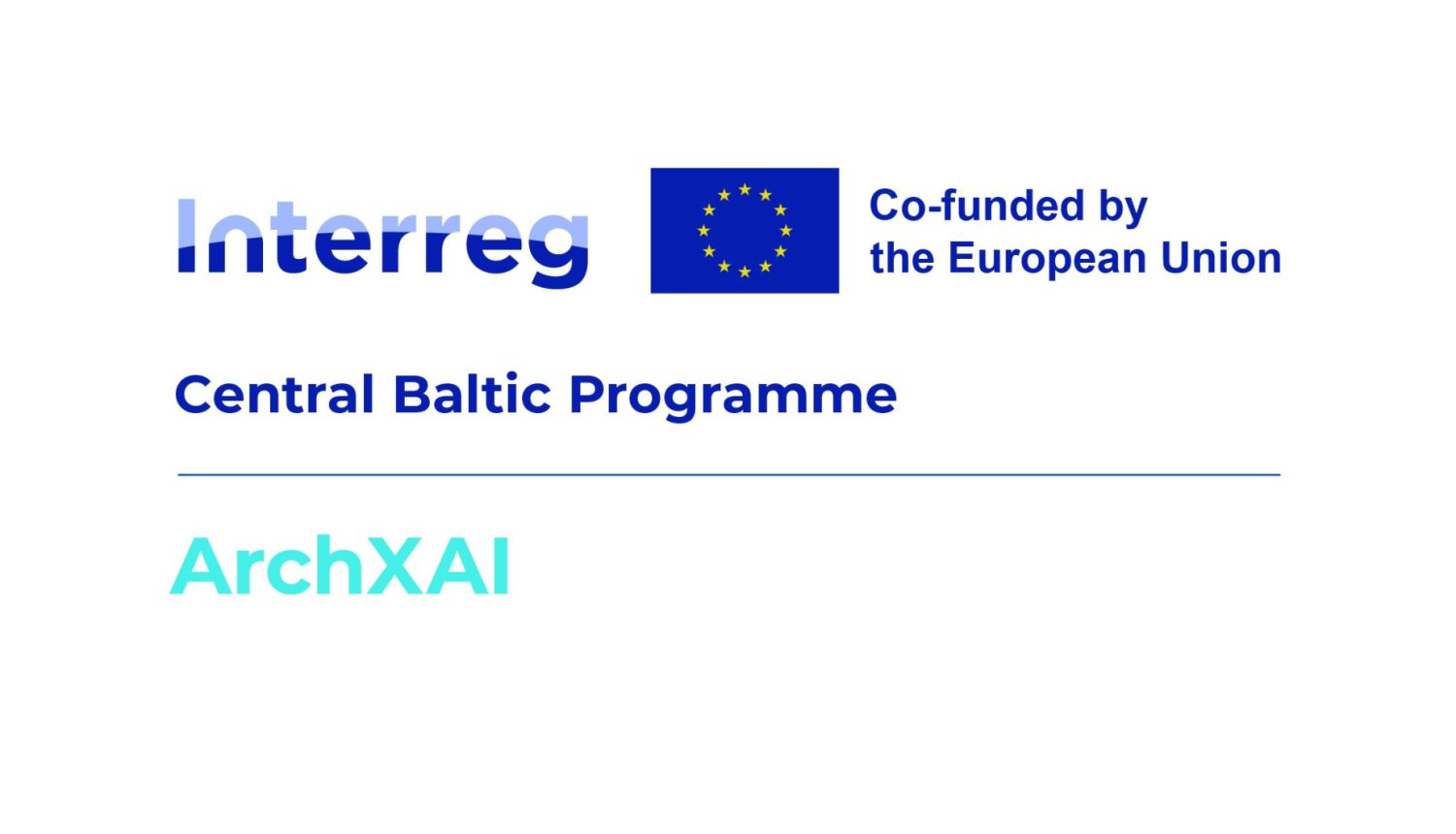 Krāsaina bilde, ArchXAI logo