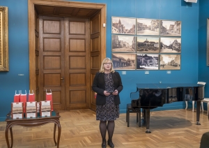 Krāsaina bilde, Grāmatas “Kurzemes pilsētas 19. gadsimta sākumā: Oto Hūna mantojums” atklāšanas pasākums Jelgavas Vēstures un mākslas muzejā