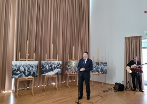 Krāsains foto, Balvu novada pašvaldības domes priekšsēdētājs Sergejs Maksimovs