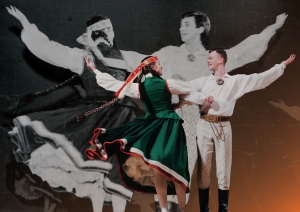 Bilde no Tautas deju ansambļa “Ačkups” izstādes “Laika atspulgs”