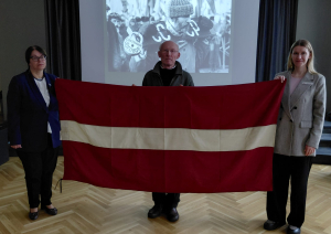 Krāsaina bilde, LNA izglītojoši pasākumi “1991. gada barikādes atceroties” Jēkabpils Valsts ģimnāzijā un Rīgas Šteinhauera vidusskolā