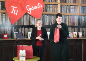 Krāsaina bilde, Grāmatas “Kurzemes pilsētas 19. gadsimta sākumā: Oto Hūna mantojums” prezentācijas pasākums Jēkabpils pilsētas bibliotēkā 12. februārī, foto: Marija Zlamīte2. februārī, 