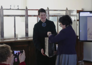 Krāsaina bilde, Grāmatas “Kurzemes pilsētas 19. gadsimta sākumā: Oto Hūna mantojums” prezentācijas pasākums Jēkabpils pilsētas bibliotēkā 12. februārī, foto: Marija Zlamīte2. februārī, 