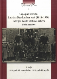 Krāsaina bilde, Cīņa par brīvību: Latvijas Neatkarības karš (1918–1920), 1. daļa, grāmatas vāks