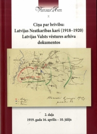 Krāsaina bilde, Cīņa par brīvību: Latvijas Neatkarības karš (1918–1920). 2. daļa, grāmatas vāks