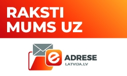 Baneris Raksti mums uz E-adresi