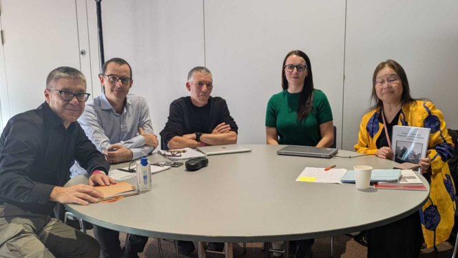 Krāsaina bilde, LNA Latvijas Valsts kinofotofonodokumentu arhīva eksperte Natālija Lāce piedalās Starptautiskās arhīvu padomes kongresā Barselonā