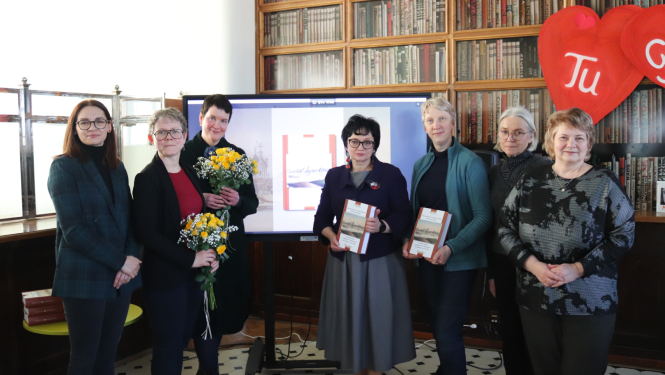 Krāsaina bilde, Grāmatas “Kurzemes pilsētas 19. gadsimta sākumā: Oto Hūna mantojums” prezentācijas pasākums Jēkabpils pilsētas bibliotēkā 12. februārī, foto: Marija Zlamīte2. februārī, 