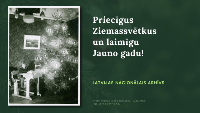 Krāsaina bilde, LNA apsveikums Ziemassvētkos un Jaunajā gadā!