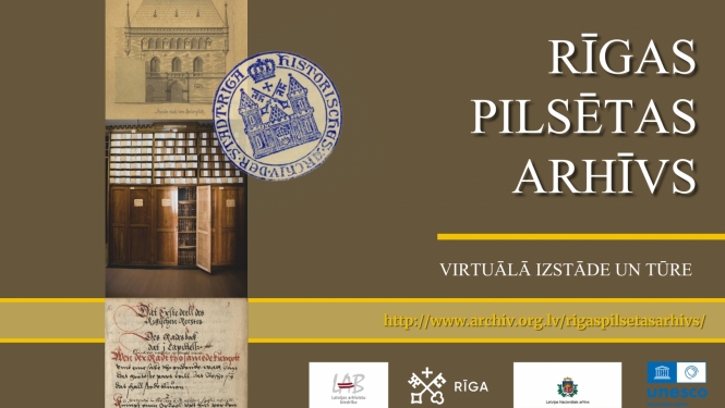 Rīgas pilsētas arhīvs plakāts