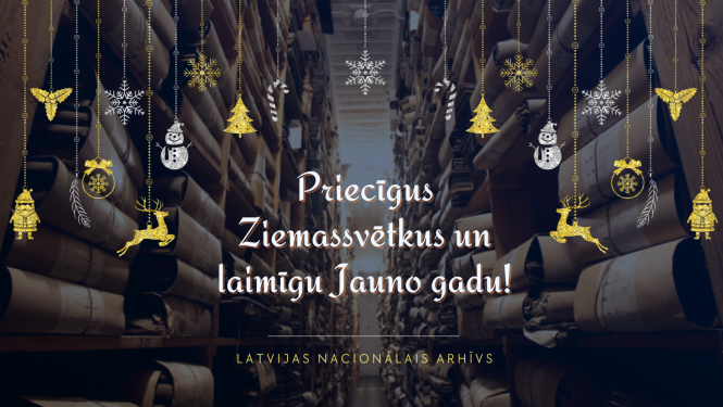 Priecīgus Ziemassvētkus un laimīgu jauno gadu!