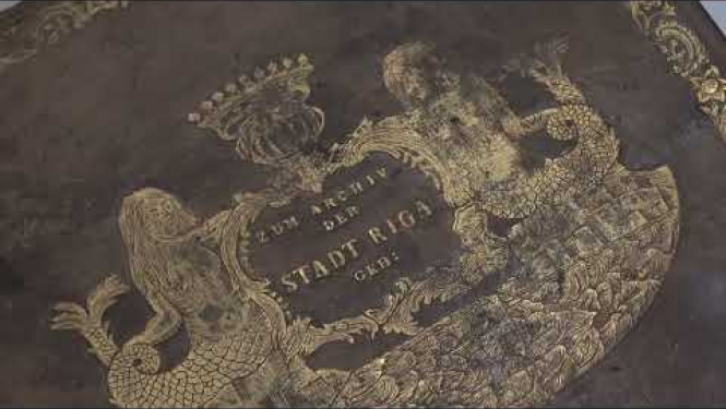 Ieskats LNA bibliotēkas izstādē "Vidzemes bruņniecības mantojums Latvijas Nacionālajā arhīvā"