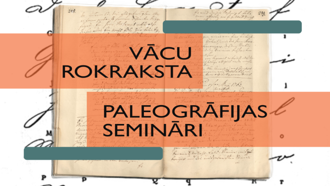 Krāsaina bilde, Vācu rokraksta paleogrāfijas semināru afiša