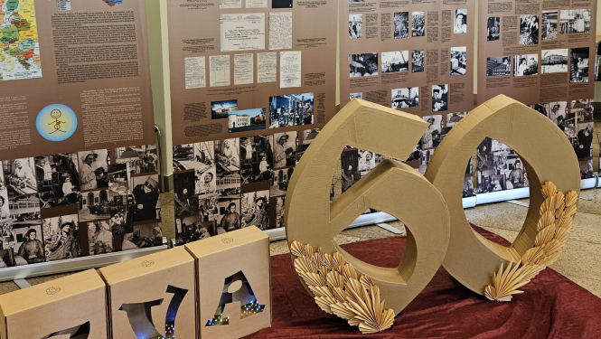 Krāsaina bilde, Valmieras ZVA kolēģi pieredzes apmaiņā pie Jēkabpils un Rēzeknes ZVA