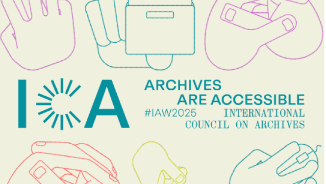 Krāsaina bilde, Starptautiskās arhīvu nedēļas afiša