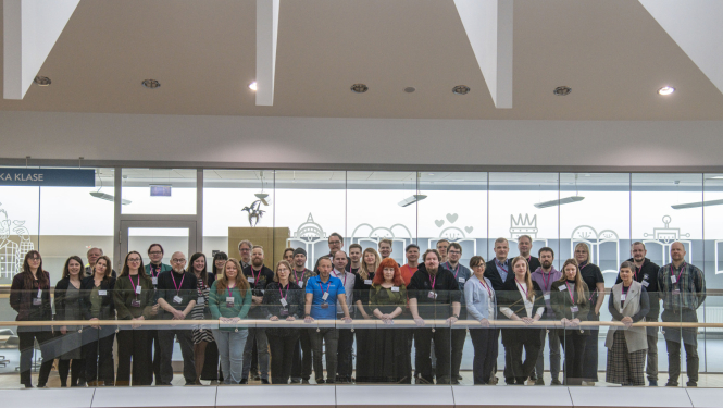 Krāsaina bilde,  ArchXAI projekta klātienes darba semināra dalībnieki