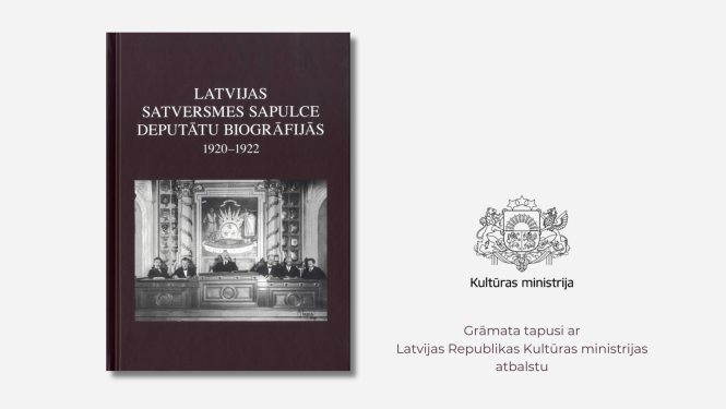 Melnbalta bilde, izdevuma vāka foto ar KM ģērboni