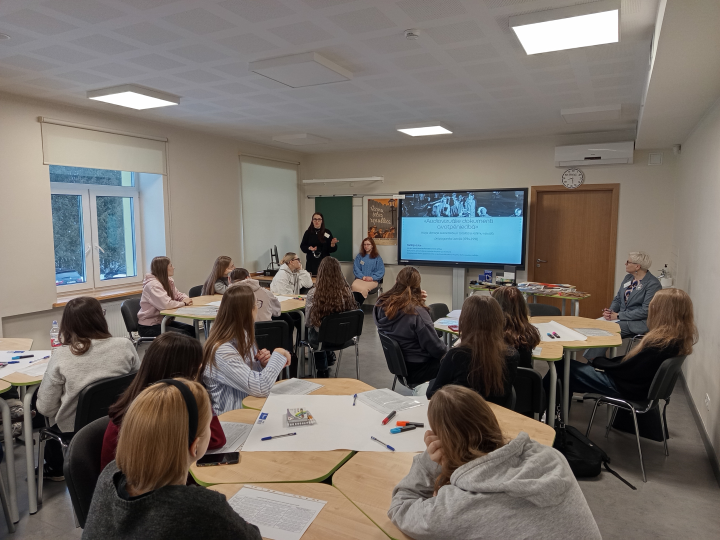 Krāsaina bilde, LVKFFDA nodarbība Rēzeknē