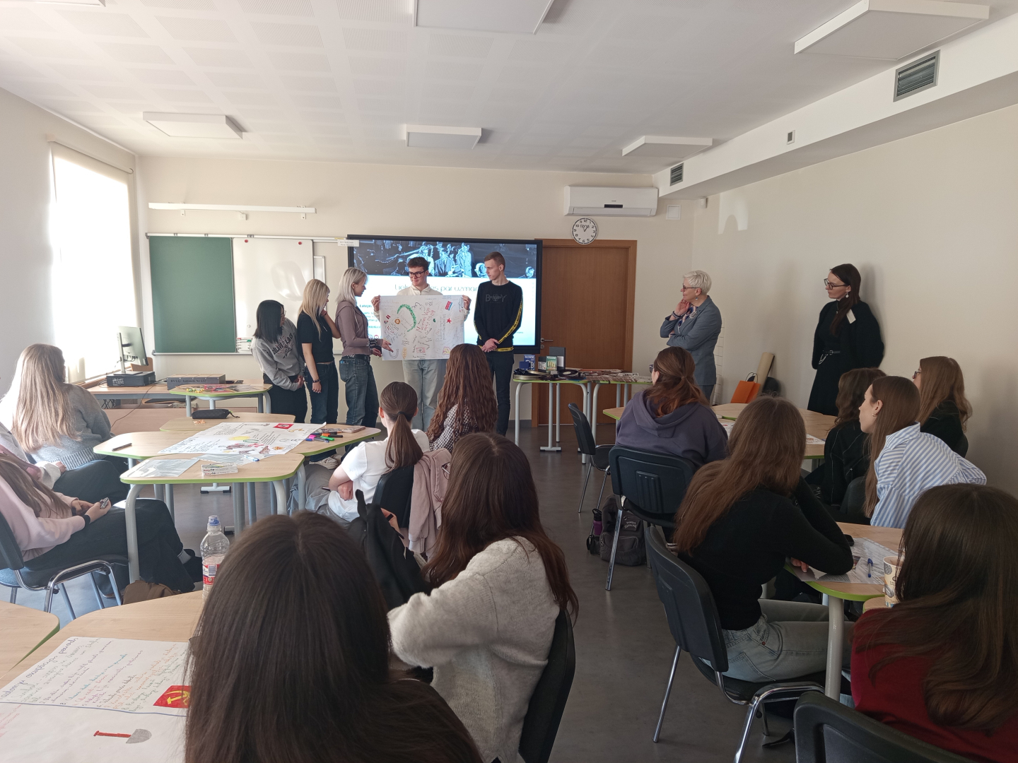 Krāsaina bilde, LVKFFDA nodarbība Rēzeknē