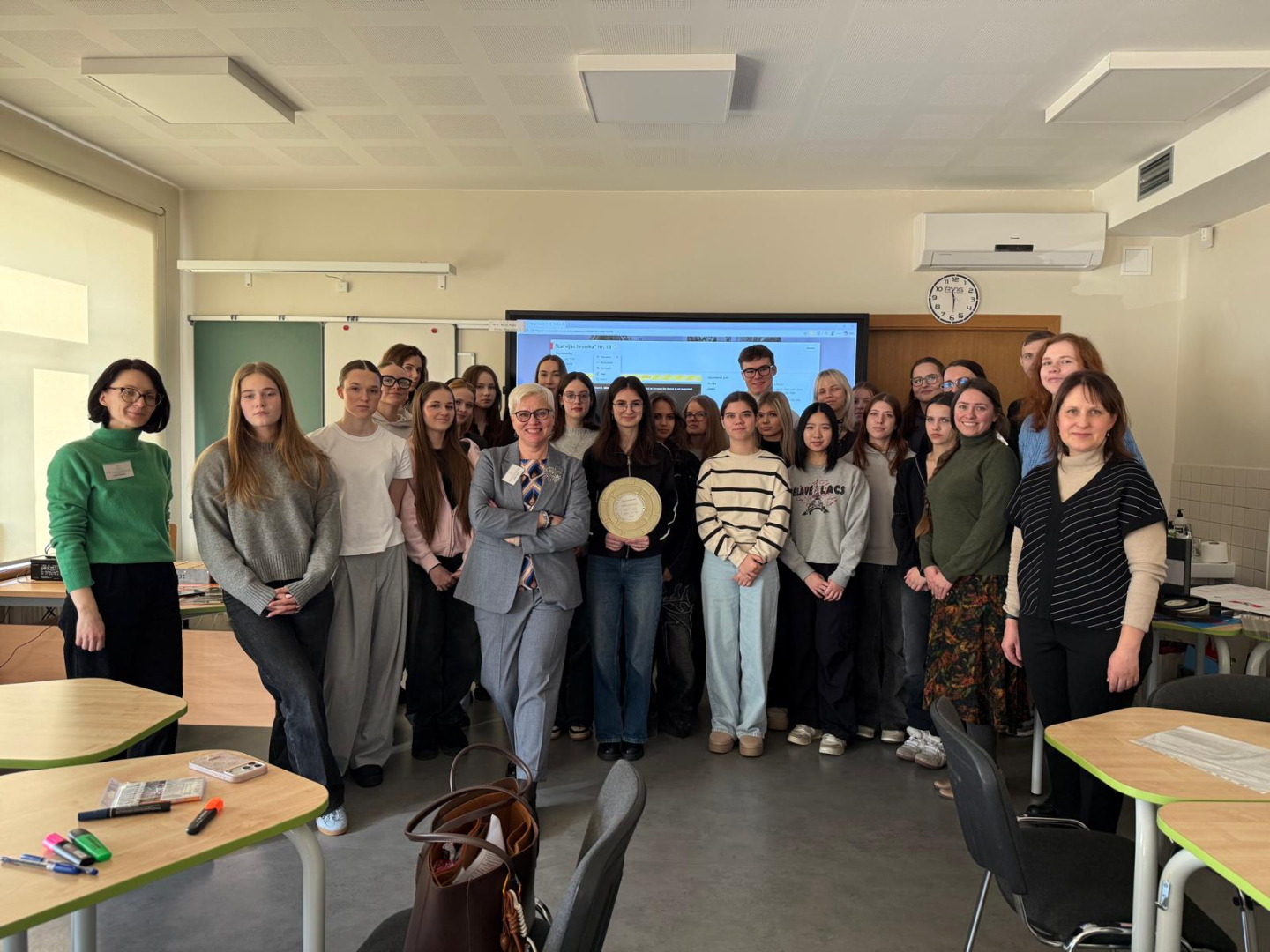 Krāsaina bilde, LVKFFDA nodarbība Rēzeknē