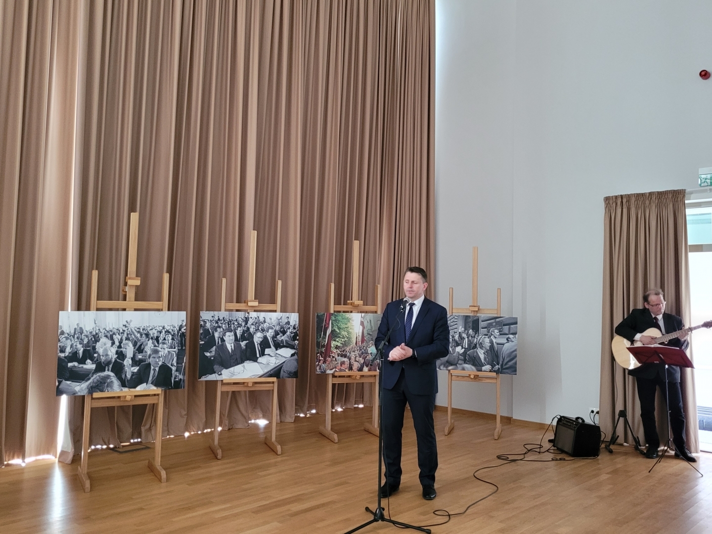 Krāsains foto, Balvu novada pašvaldības domes priekšsēdētājs Sergejs Maksimovs