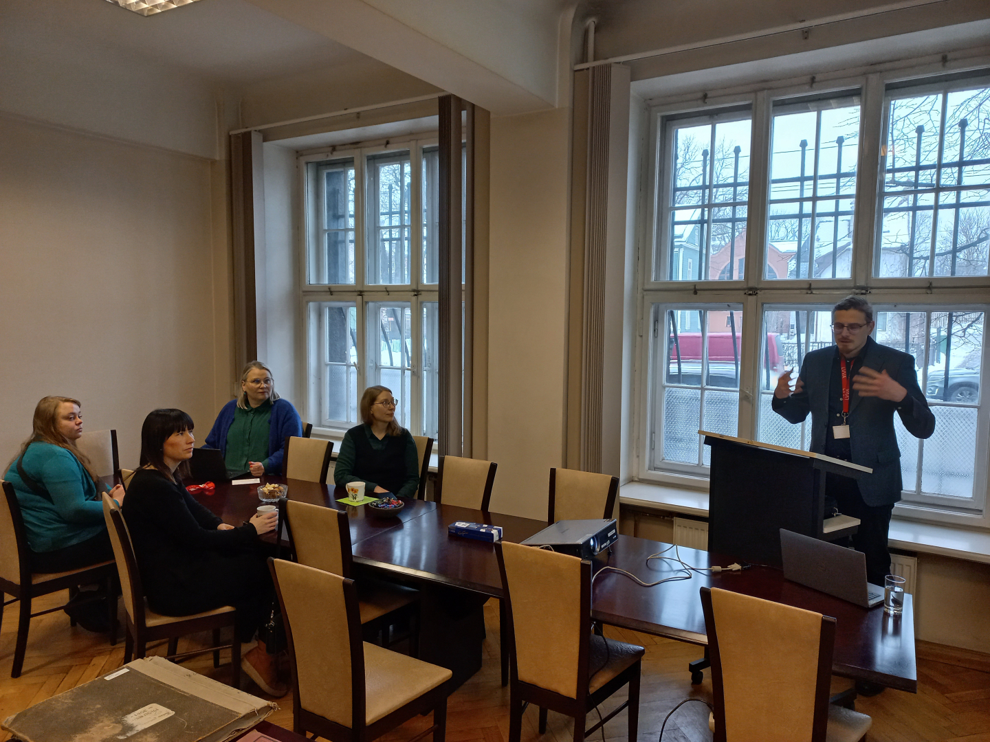 Krāsaina bilde, ArchXAI Somijas partneri viesojas Rīgā