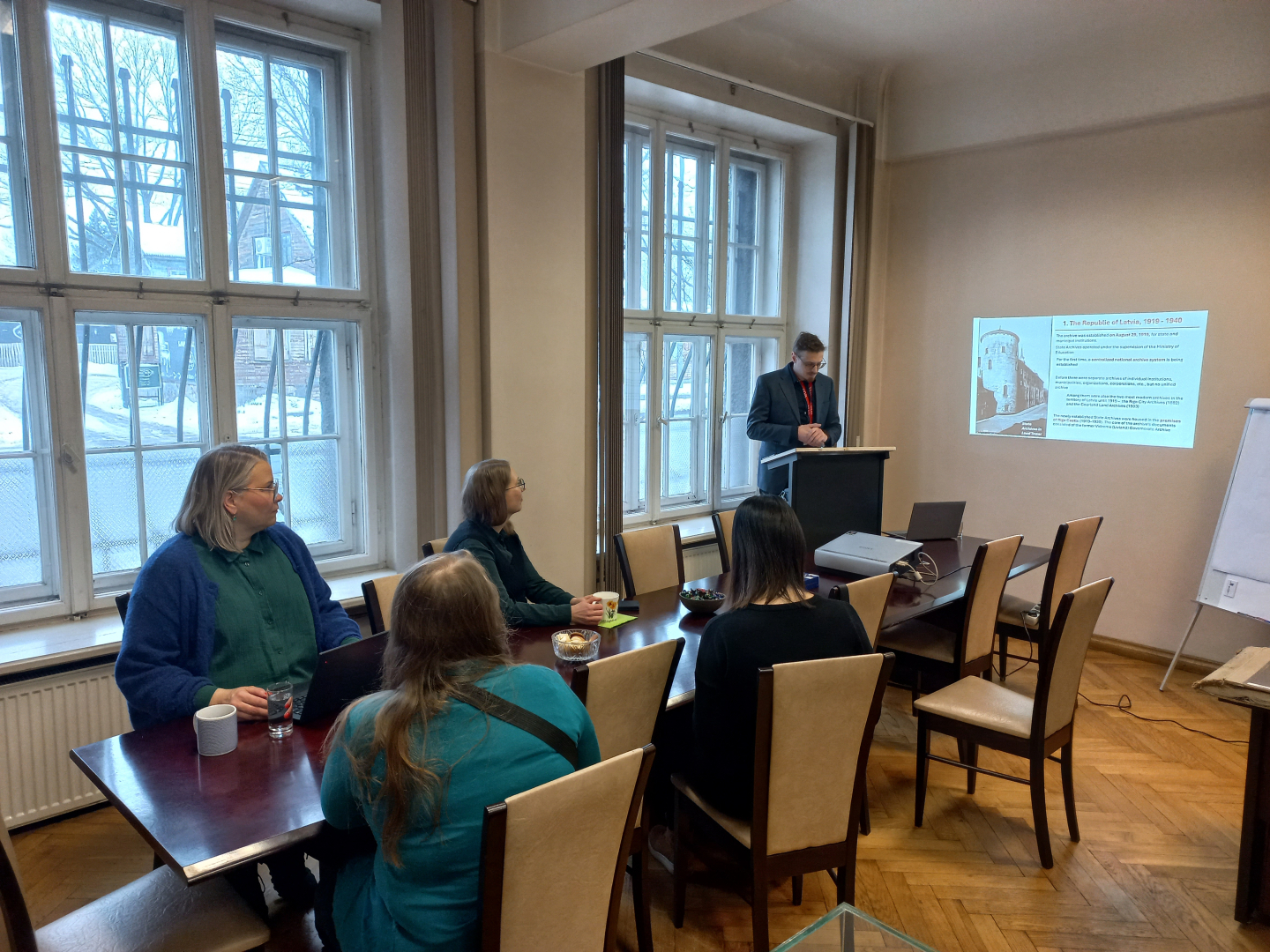 Krāsaina bilde, ArchXAI Somijas partneri viesojas Rīgā