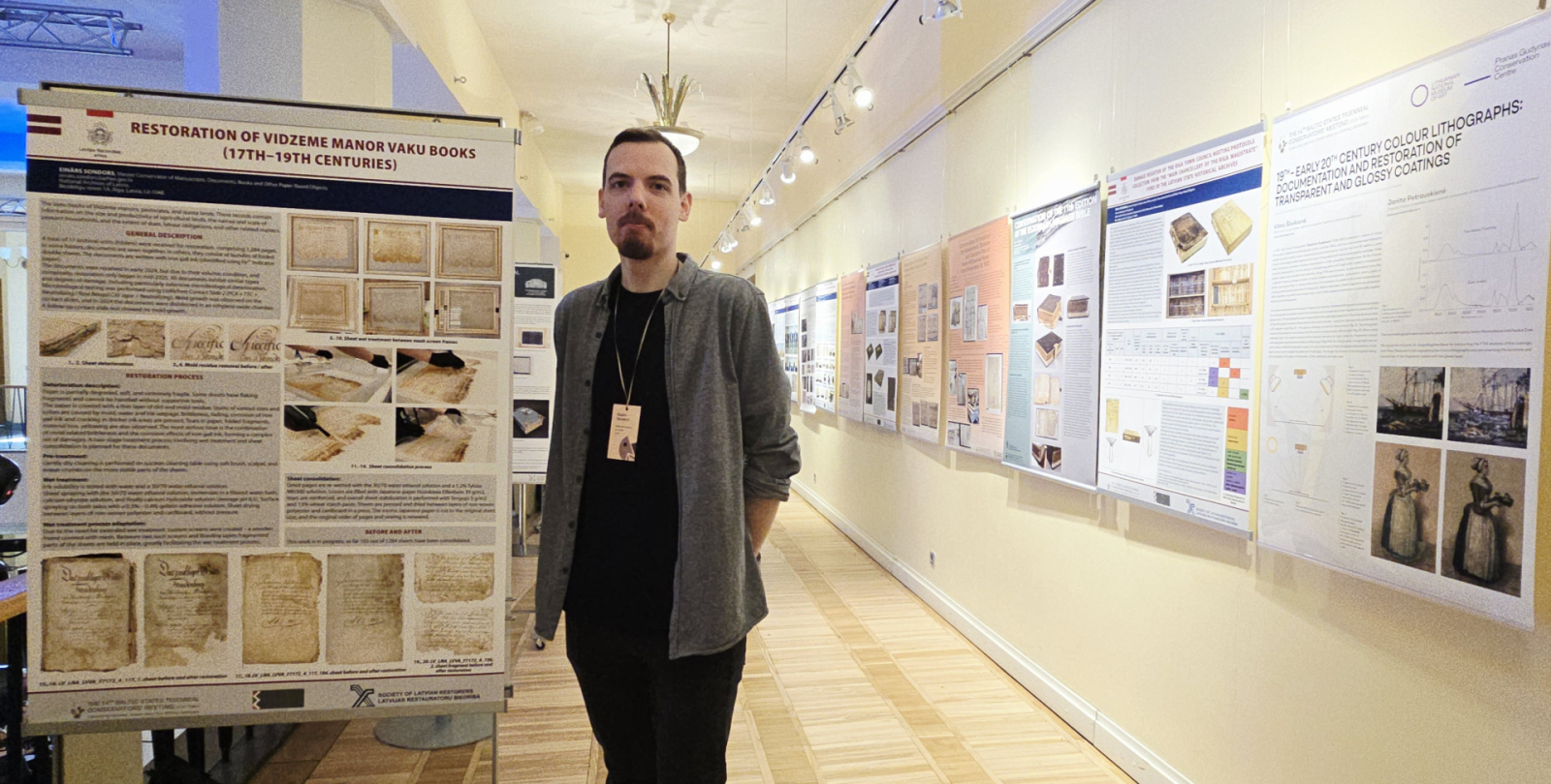 Krāsaina bilde, LNA restauratoru delegācijas dalība Baltijas restauratoru triennālē