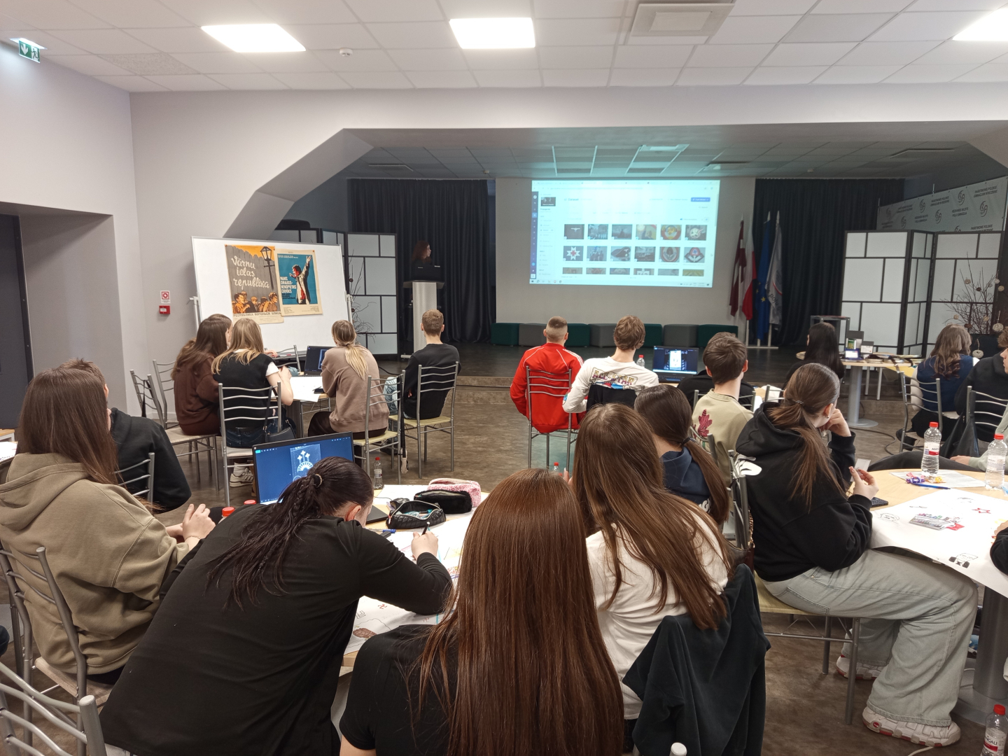 Krāsaina bilde, LVKFFDA nodarbība Rēzeknē