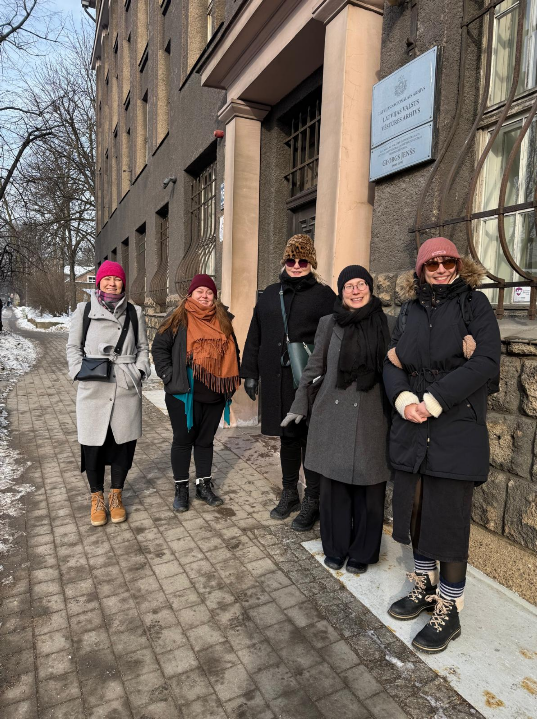 Krāsaina bilde, ArchXAI Somijas partneri viesojas Rīgā