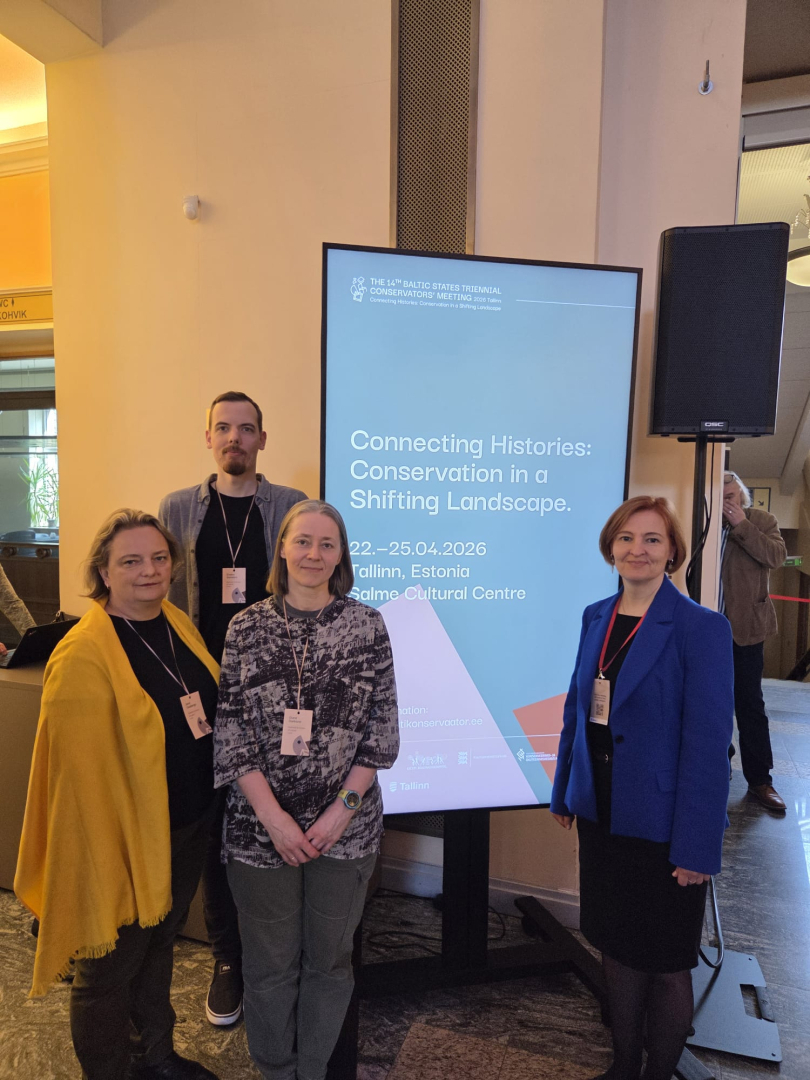 Krāsaina bilde, LNA restauratoru delegācijas dalība Baltijas restauratoru triennālē