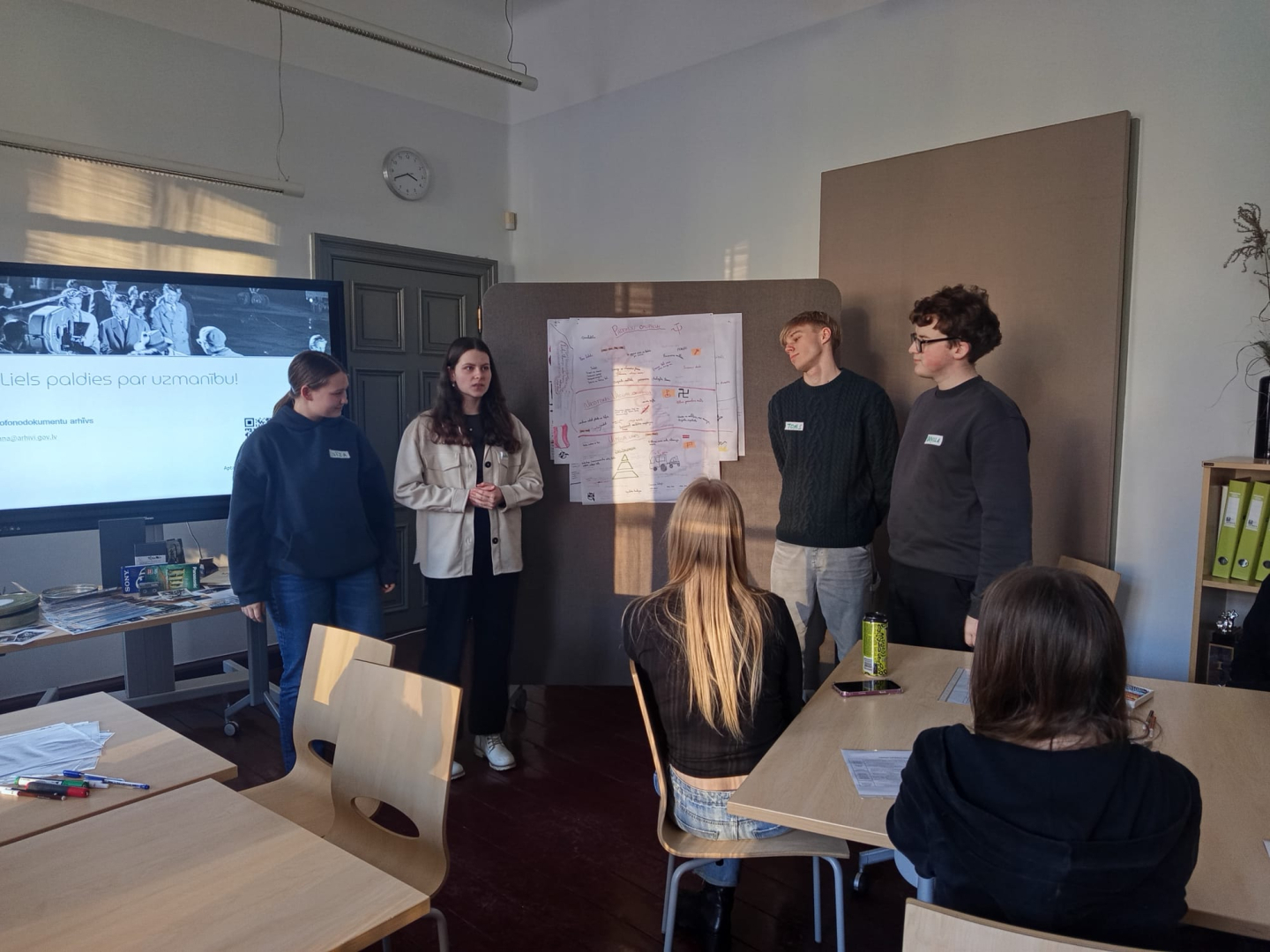Krāsaina bilde, LVKFFDA izglītojošā un interaktīvā nodarbība “Audiovizuālie dokumenti avotpētniecībā” 