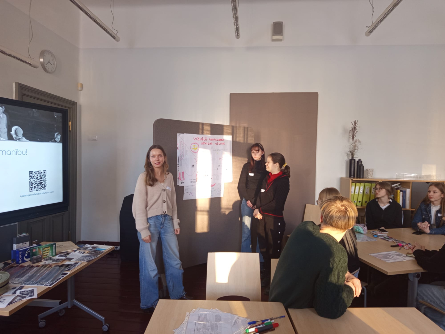 Krāsaina bilde, LVKFFDA izglītojošā un interaktīvā nodarbība “Audiovizuālie dokumenti avotpētniecībā” 