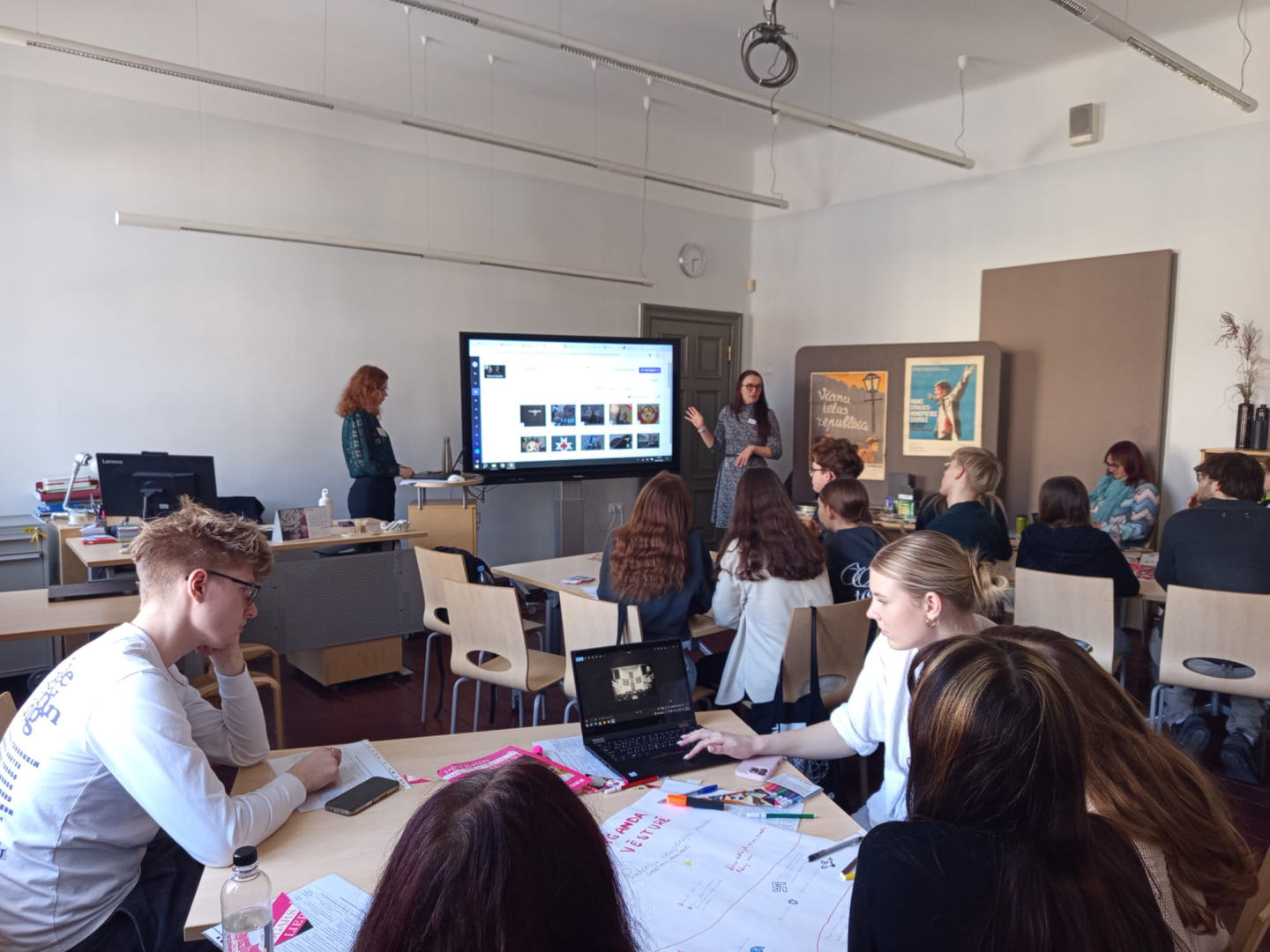 Krāsaina bilde, LVKFFDA izglītojošā un interaktīvā nodarbība “Audiovizuālie dokumenti avotpētniecībā” 