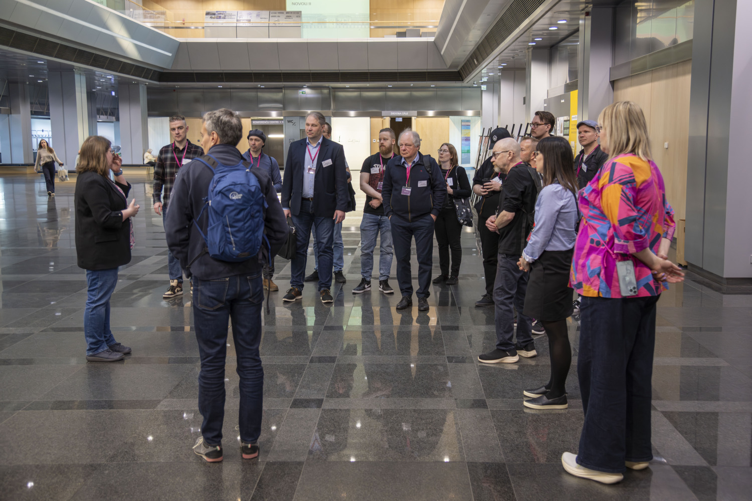 Krāsaina bilde,  ArchXAI projekta klātienes darba semināra dalībnieki