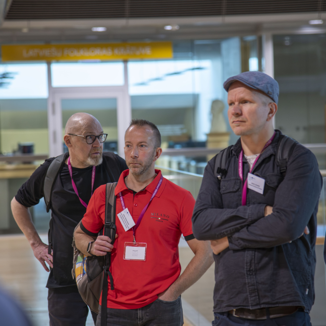 Krāsaina bilde,  ArchXAI projekta klātienes darba semināra dalībnieki