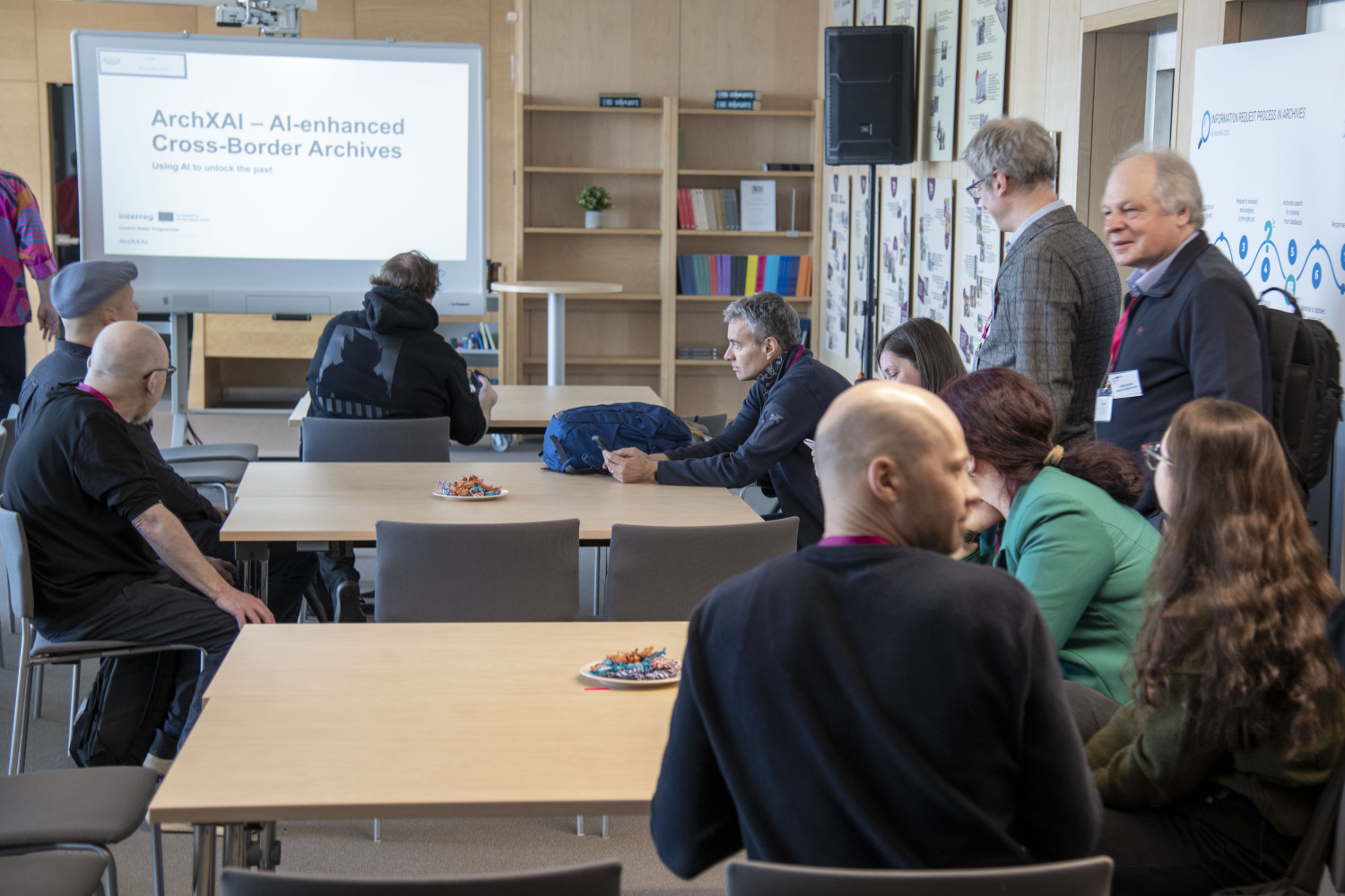 Krāsaina bilde,  ArchXAI projekta klātienes darba semināra dalībnieki