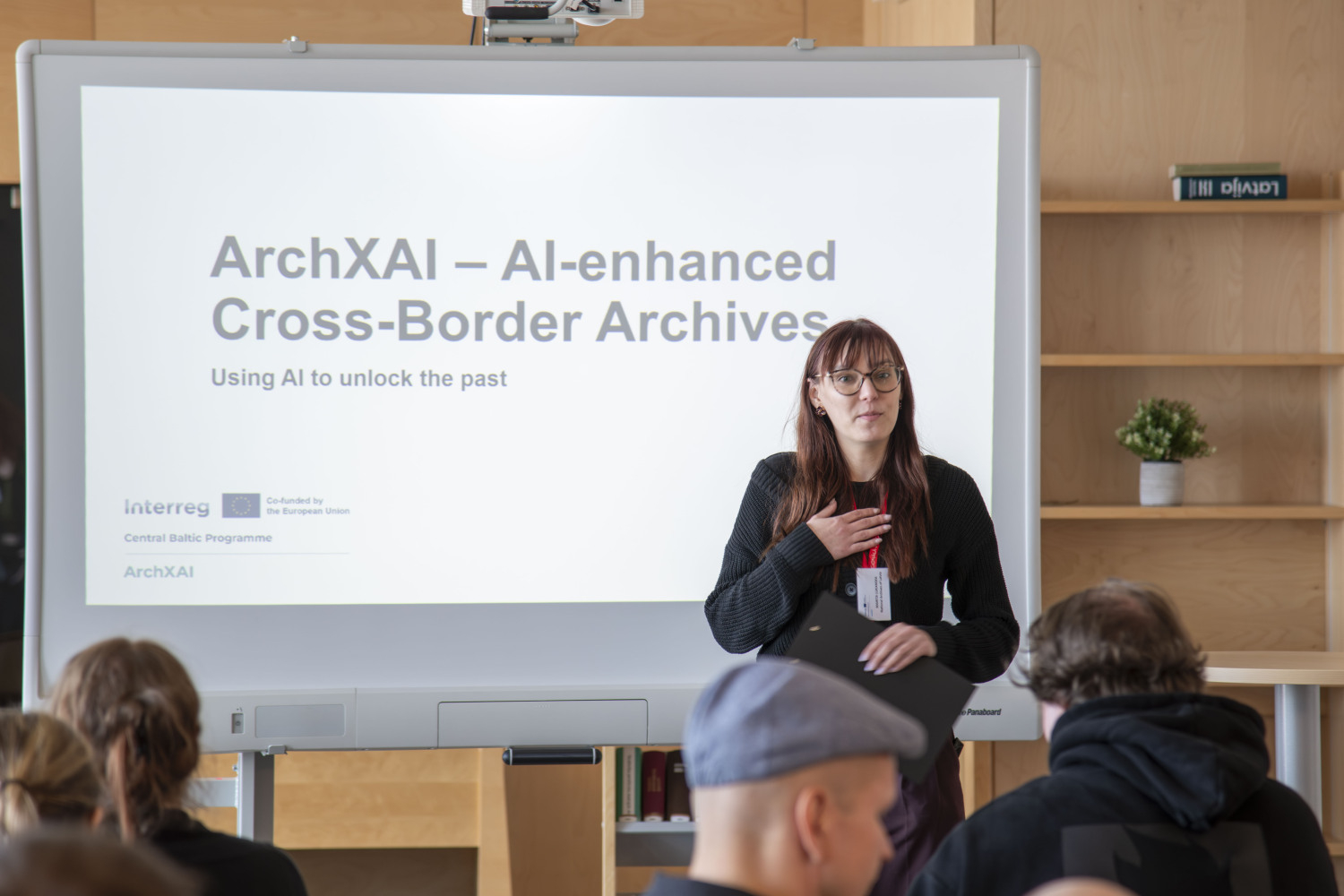 Krāsaina bilde,  ArchXAI projekta klātienes darba semināra dalībnieki