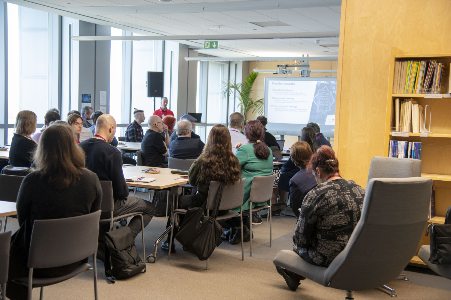 Krāsaina bilde,  ArchXAI projekta klātienes darba semināra dalībnieki