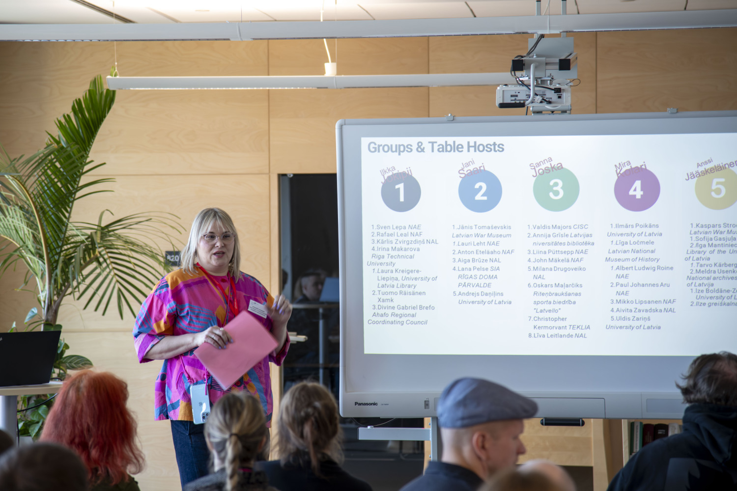 Krāsaina bilde,  ArchXAI projekta klātienes darba semināra dalībnieki