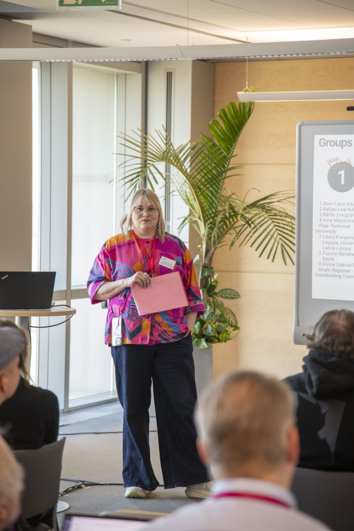 Krāsaina bilde,  ArchXAI projekta klātienes darba semināra dalībnieki