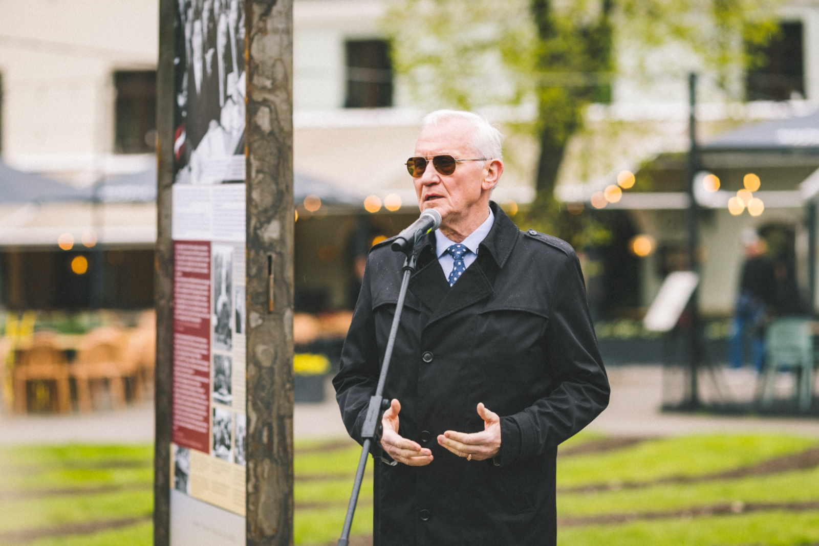 Krāsaina bilde, LNA izstādes "Esam brīvi, neatkarīgi” atklāšana – atzīmējot deklarācijas “Par Latvijas Republikas neatkarības atjaunošanu” 35. gadadienu, Foto: Oskars Artūrs Upenieks, KM