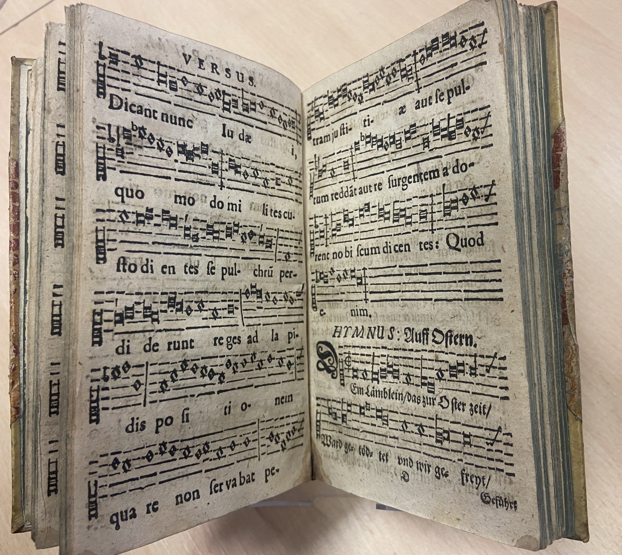 LNA Speciālajā bibliotēkā glabājas unikāls izdevums “Antiphonae, responsoria, hymni …”