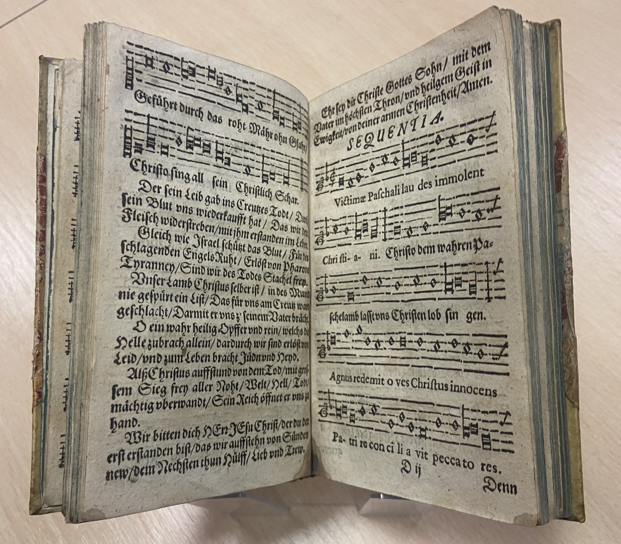 LNA Speciālajā bibliotēkā glabājas unikāls izdevums “Antiphonae, responsoria, hymni …”