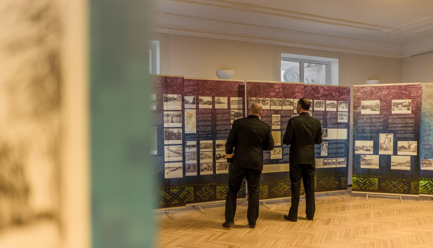 Izstādes "Somu jēgeri Latvijā" atklāšana Liepājā