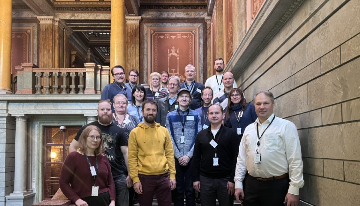 Krasaina bilde, Projekta pirmā klātienes tikšanās.